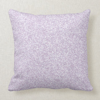 Glittery Lavender Throw Pillow