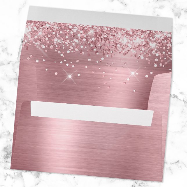 Glittery Light Pink Foil Envelope (Creator Uploaded)