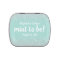 Glittery Look Wedding Mints Favor Tin