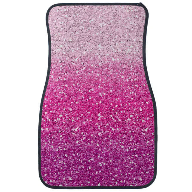 pink car toy mat