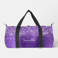 Glittery Purple Amethyst Glam Name