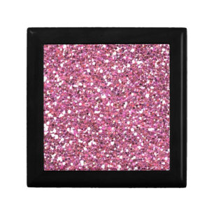 Glittery Shiny Pink Glitters Gift Box