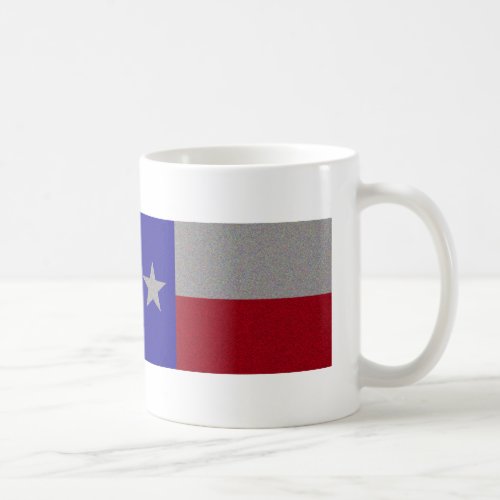 Glittery Texas Flag Coffee Mug