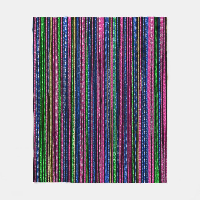 Glitz and Glam Fleece Blanket (Front)