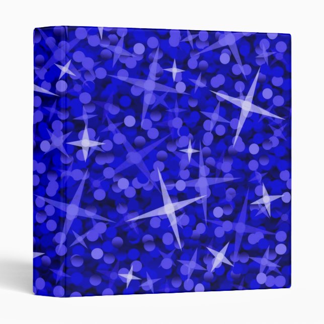 Glitz Dark Blue binder (Front/Spine)