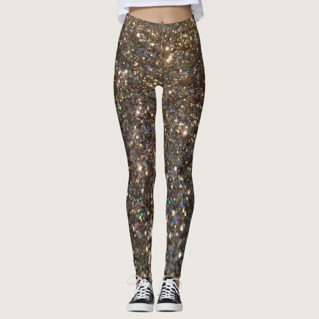 glitter leggings