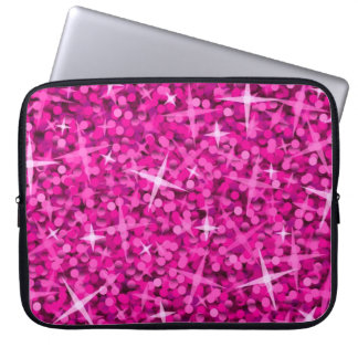 Glitz Pink laptop sleeve 15 inch