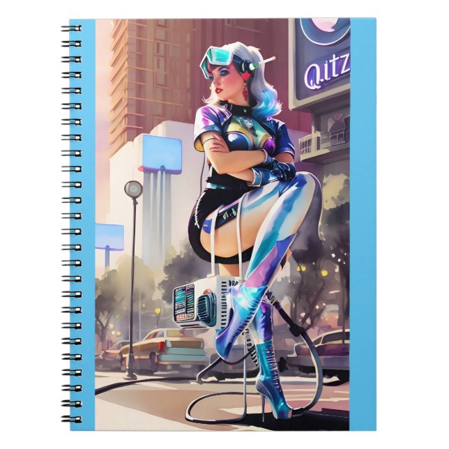 Glitz, Qitz and Glamour Ken Gage Art Notebook (Front)
