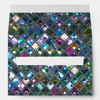 Glitz Tiles Multicoloured 2 print envelope A7