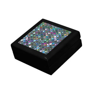 Glitz Tiles Multicoloured 2 print gift box hinged