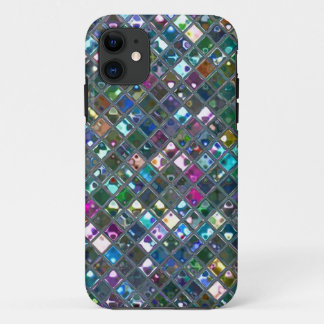 Glitz Tiles Multicoloured 2 print iPhone case