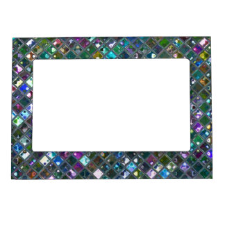 Glitz Tiles Multicoloured 2 print magnetic frame