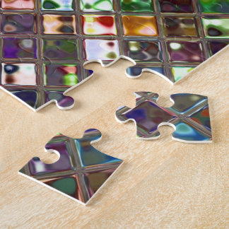 Glitz Tiles Multicoloured print puzzle
