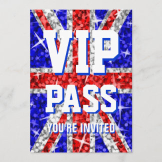 Glitz UK 'VIP PASS' invitation