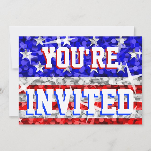 Glitz USA 'You're Invited'  invitation (Front)