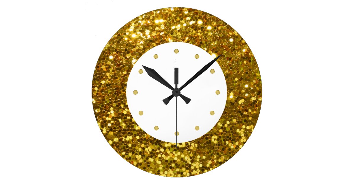 Glitzy Bling Wall Decor Clocks