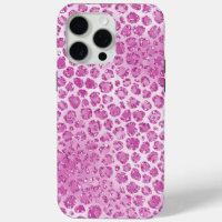 Glitzy Girly Pink Leopard Print