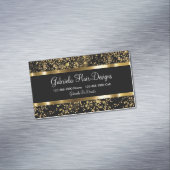 Glitzy Hairdresser Magnetic Business Card (In Situ)