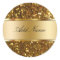 Glitzy Monogram Sticker Labels