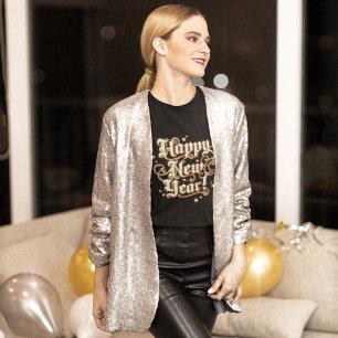 Glitzy New Year Long Sleeve T-Shirt