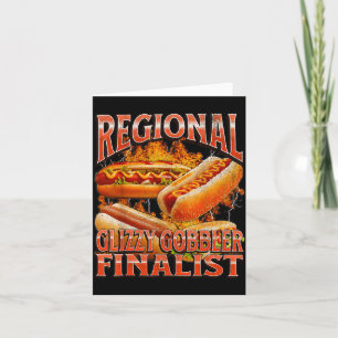Glizzy Gobbler Funny Wiener Hot Dog Meme Bootleg G Card