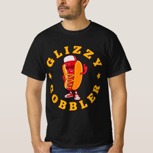 Glizzy Gobbler Hot Dog Glizzy T_Shirt