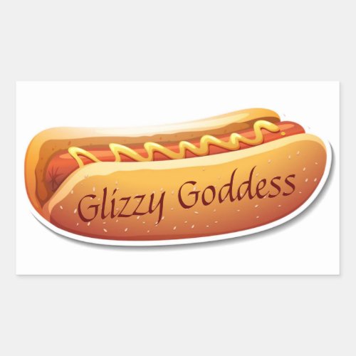 Glizzy Goddess Sticker