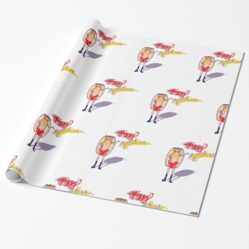 Glizzy Goddess wrapping paper