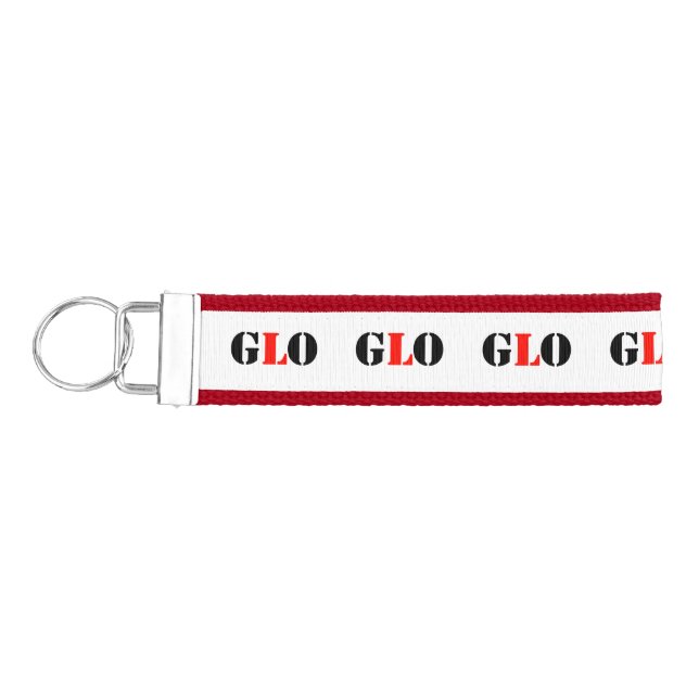 GLO line Wrist Keychain (Keys on Left)