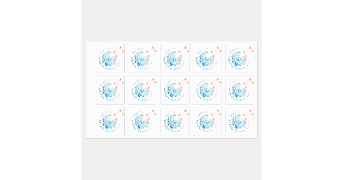 Global Access Bars Day Labels | Zazzle