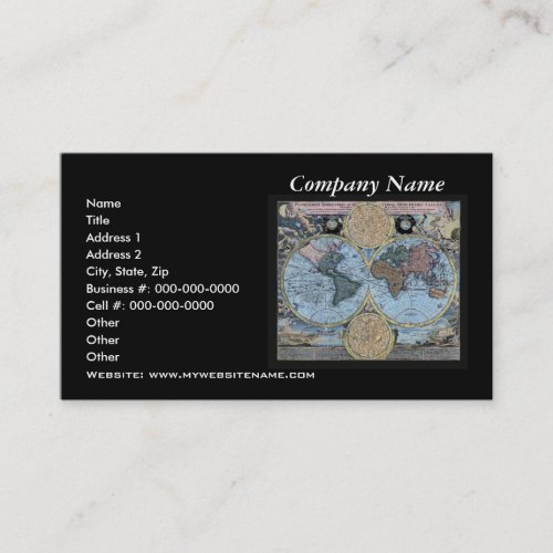 GLOBAL BUSINESS EXECUTIVE BUSINESS CARD SERIES