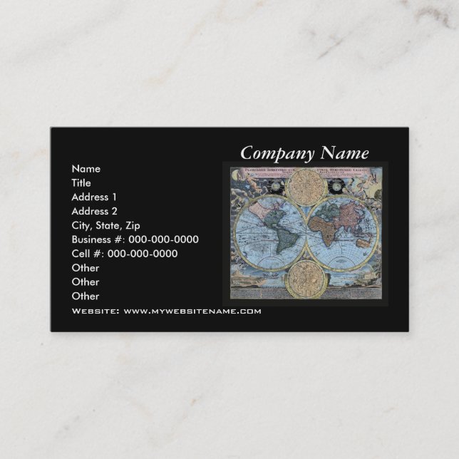 GLOBAL BUSINESS EXECUTIVE BUSINESS CARD SERIES (Front)