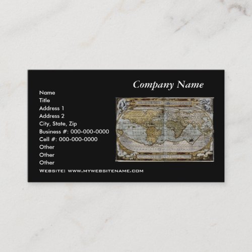 GLOBAL BUSINESS EXECUTIVE BUSINESS CARD SERIES