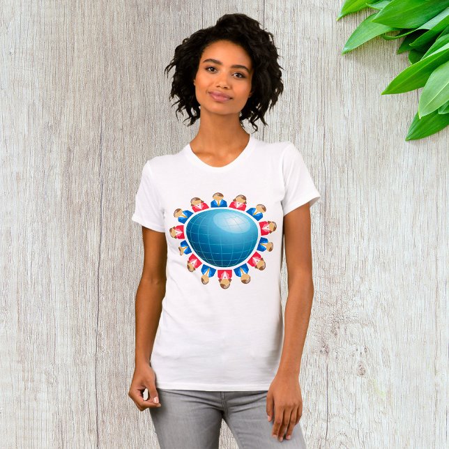 Global Business Men And Women Womens T-Shirt (Creator Uploaded)
