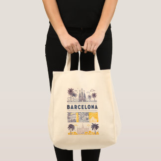 Global City Grocery Tote Bag