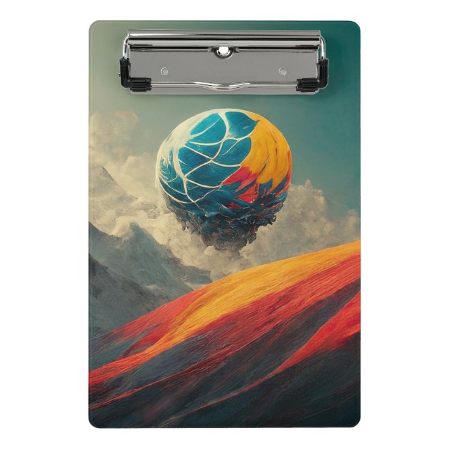 Global Cloud Mini Clipboard (Front)