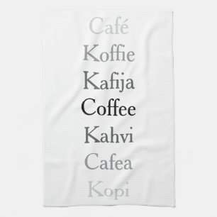 Global Coffee Kitchen Towel