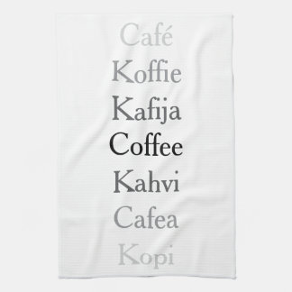 Global Coffee Kitchen Towel