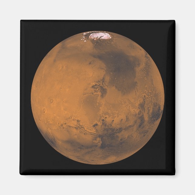 Global Color View of Mars Magnet (Front)