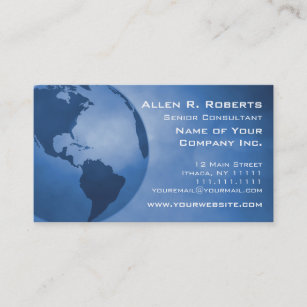 Global Commerce Americas Branch Corporate Business Card
