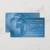 Global Commerce EMEA Europe Africa Middle East Business Card (Front/Back)