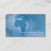 Global Commerce EMEA Europe Africa Middle East Business Card (Back)