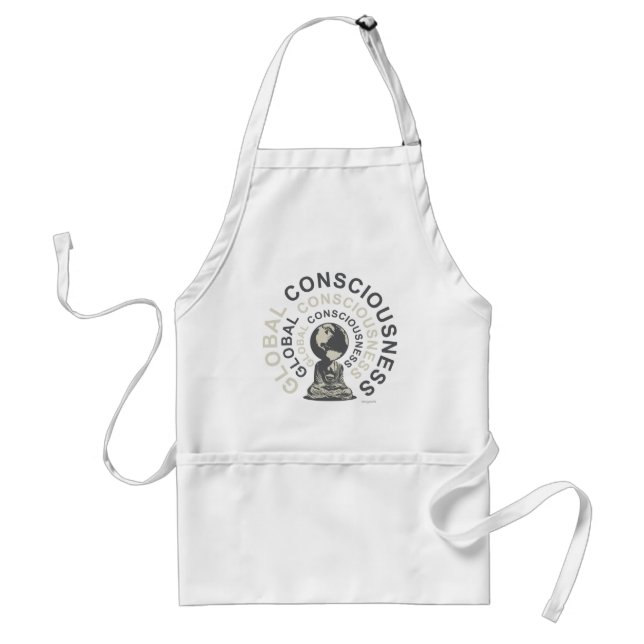 global consciousness adult apron (Front)