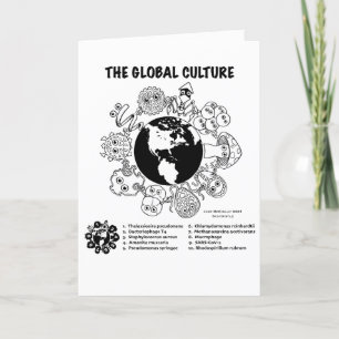 Global Culture Microbiology Folded Card