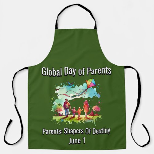 Global Day of Parents Shapers of Our Destiny Apron