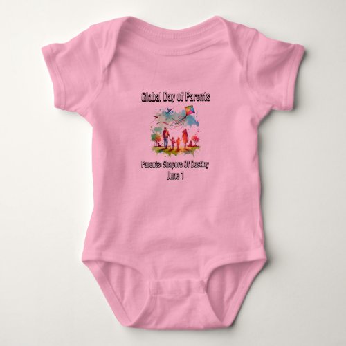 Global Day of Parents Shapers of Our Destiny Baby Bodysuit