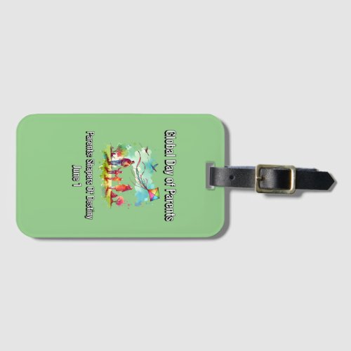 Global Day of Parents Shapers of Our Destiny Luggage Tag