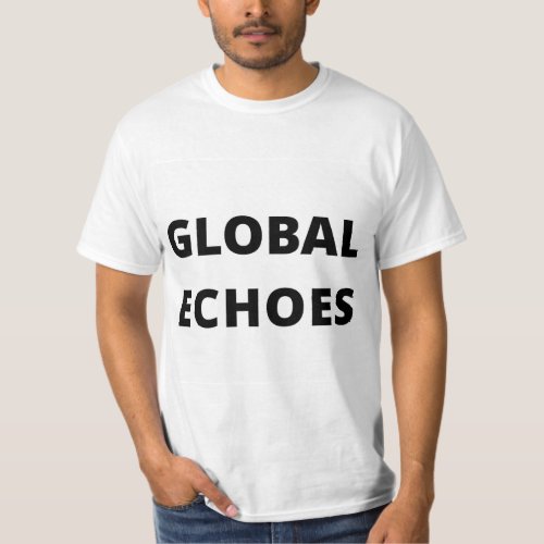 Global Echoes Mens T_Shirt