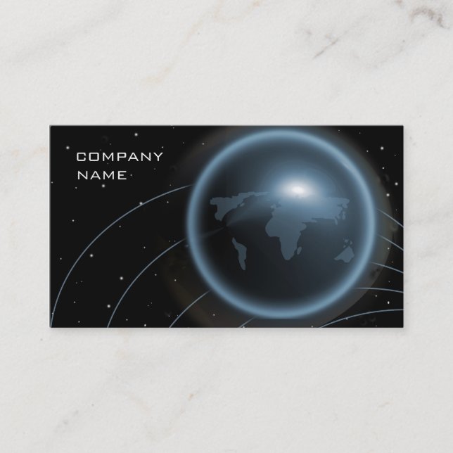 Global Financial Business Card (Front)