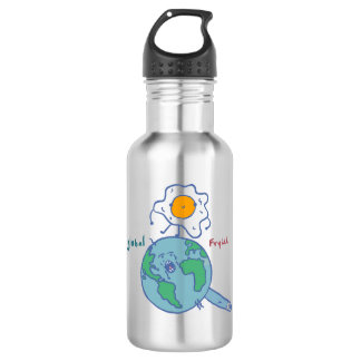 Global Fried by Jaime Stainless Steel Water Bottle